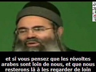 Un Rabbin a peur d'une ruée des arabes vers la Palestine