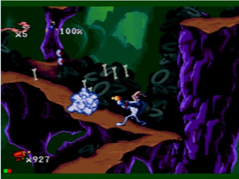 (Gameplay) Earthworm Jim Special Edition - Mega CD