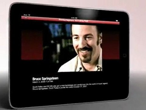 Osama bin Laden watches himself on TV