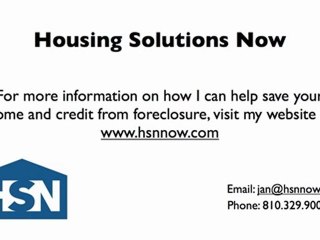 Stop Foreclosure in Roseville Michigan