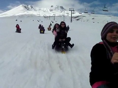 erciyes gezisi 17 mart 2011 kızak yarışı 4