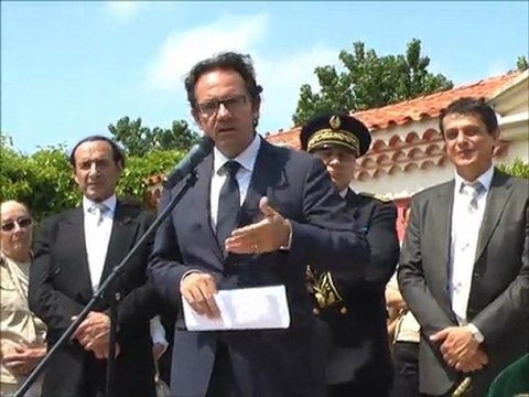 J.-G. Amat décoré - le discours de F. Lefebvre