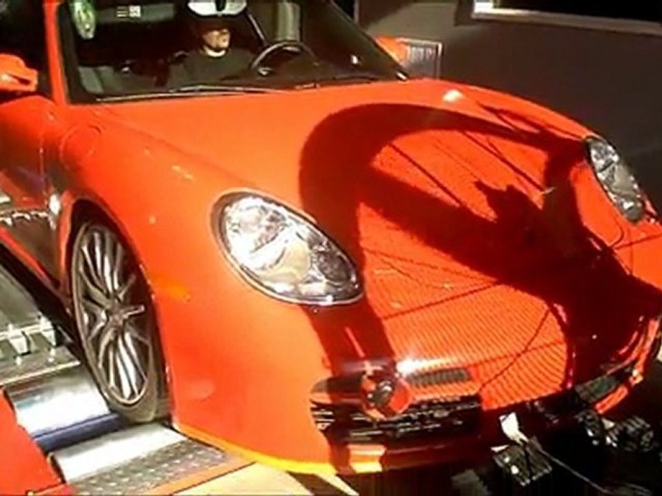 Porsche Cayman S dyno