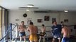 tonyledragons training muay thai au pao,kick boxing,fight