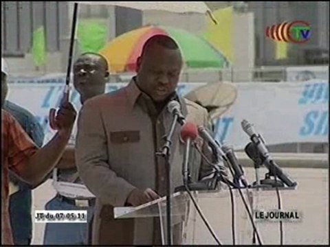 Inauguration du barrage hydroélectrique d'Imboulou