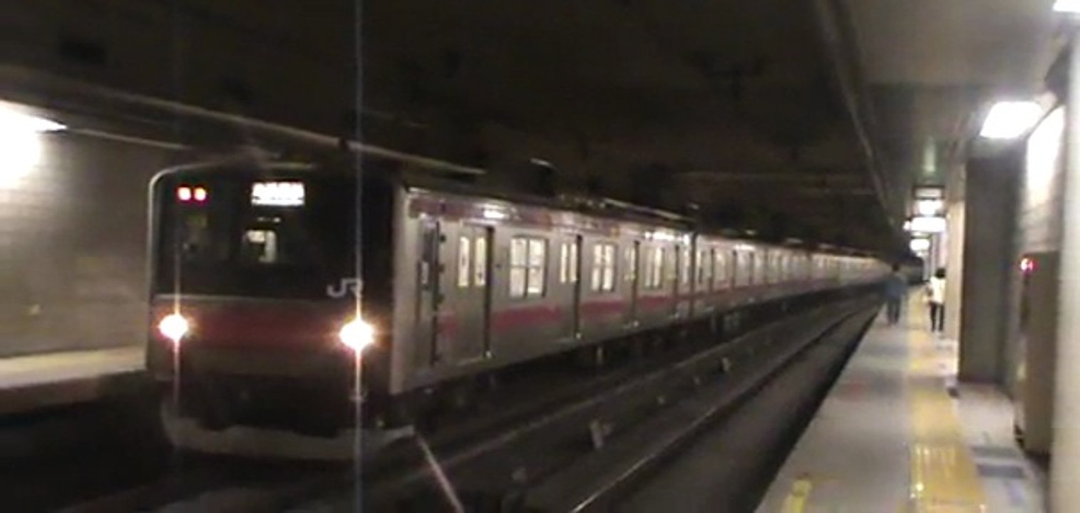 【量産先行車】京葉線205系ケヨ27編成　海浜幕張行　東京を発車