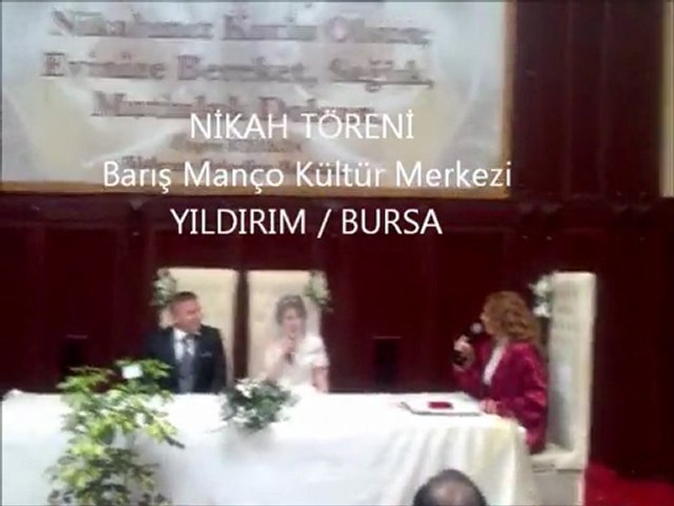 ZEYNEP VE ÜMİT GÜNDÜZ'ÜN NİKAH TÖRENİ
