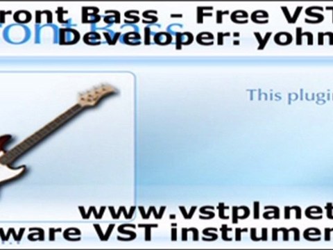 4Front Bass - Free VST Bass synth