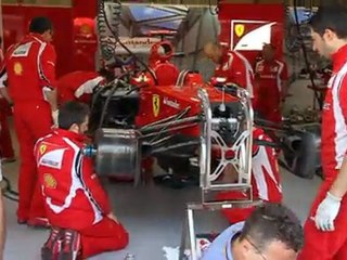 Formula1 2011 Ferrri Sıralamalara Son Hazırlıkta