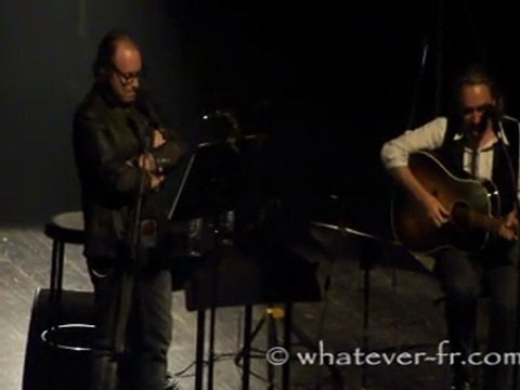 Derriere le mur - Concert Littéraire Eicher/Djian à Meaux - 5 mai 2011