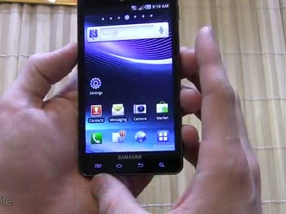 Samsung INFUSE 4G (AT&T) unboxing and video tour (part ...