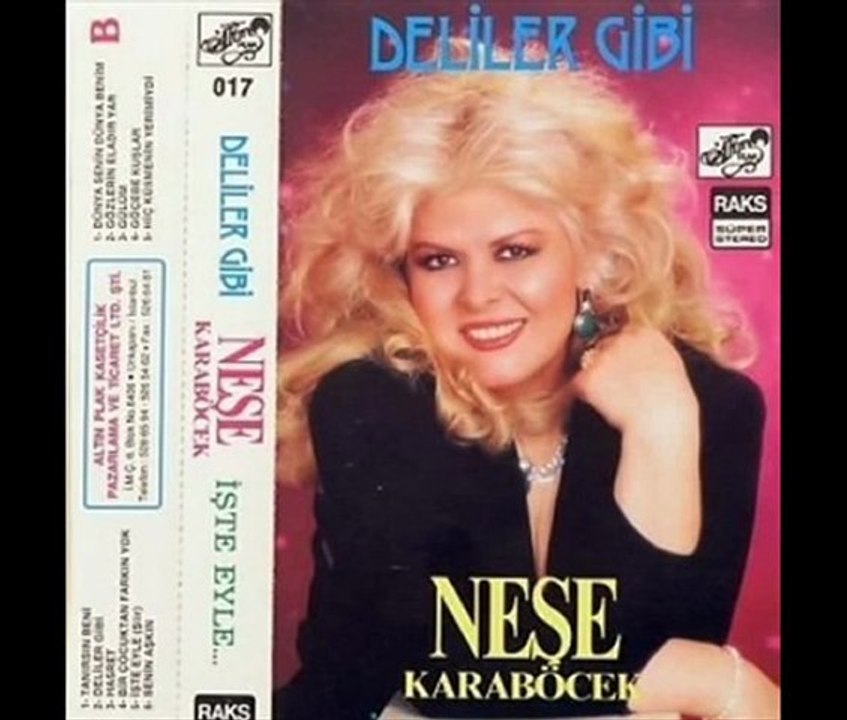 Neşe Karaböcek - Sildim Seni Kalbimden (Eski)