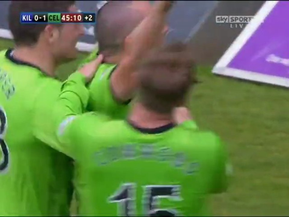 Kilmarnock 0-1 Celtic (S.Brown)