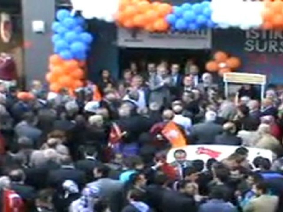 AK PARTİ YALOVA MİLLETVEKİLİ ADAYI TEMEL COŞKUN'UN CUMHURİYET CADDESİ SEÇİM İRTİBAT BÜROSU AÇILIŞ KONUŞMASI