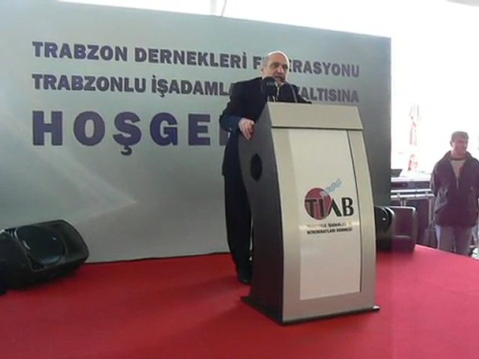 ERDOĞAN BAYRAKTAR İSTANBUL İŞADAMLARI BULUŞMASI