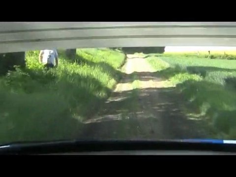 Rallye Terre de l'Auxerrois ES7 FX BLANC / ALEX VIDA en caméra embarquée.
