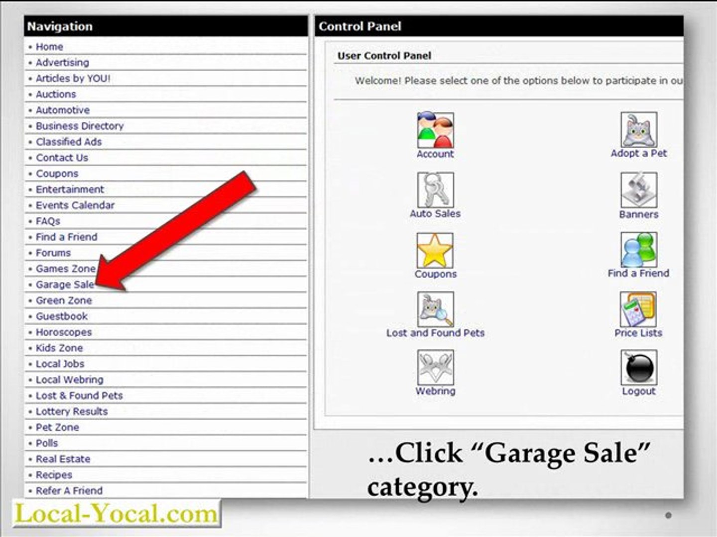 Local Yocal Com Garage And Yard Sales Video Dailymotion