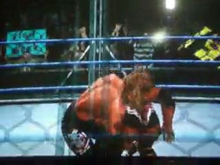 The Rock Vs Edge (Steel Cage)/Simulate