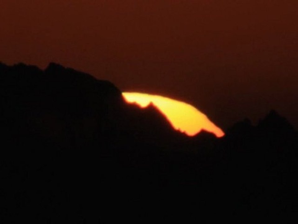 Le rayon vert à l'Observatoire du Pic du Midi (2ème essai)
