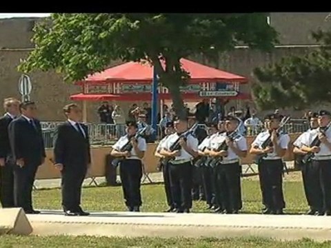 La cérémonie de commémoration du 8 mai 1945 à Port-Louis en Bretagne