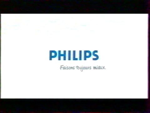 Publicité PHILIPS Faisons Toujours Mieux Fer Azur 1994