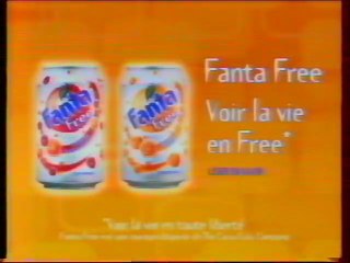 Publicité Fanta Free 2004