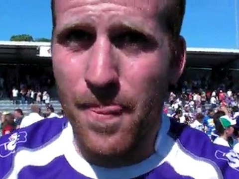 Rugby - Alexandre Ducrozet apres USB - Castanet