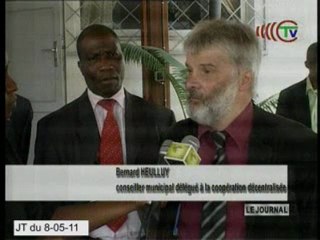 Vers un jumelage entre les villes de Mens et celle Djambala