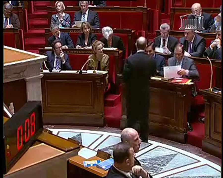 Question d'actualité de Pierre Morel A l'Huissier sur la gaz de schiste