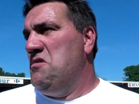Rugby - Franck Marechal (coach USB) apres USB - Castanet