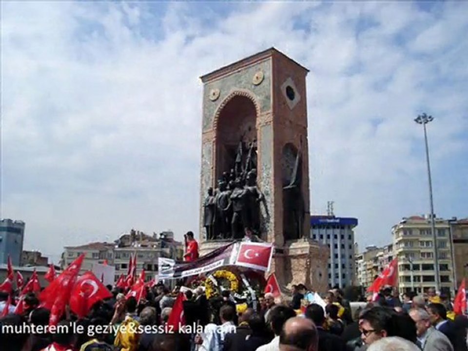 Kastamonu'daki Teröre Lanet Mitingi-Taksim