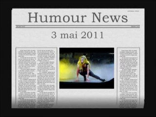 [Humour News 9] Lady Gaga sexy !