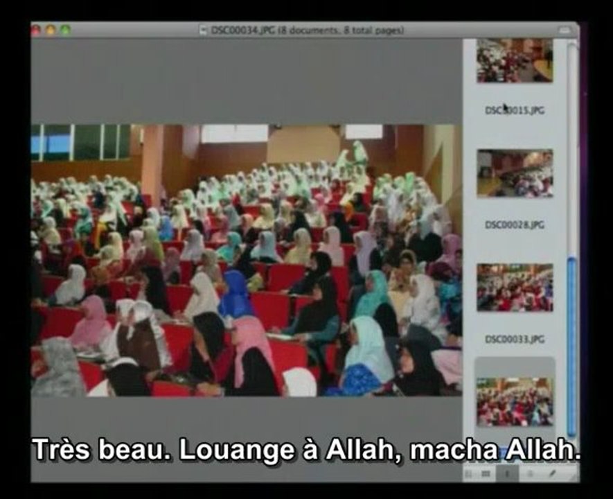 Un grand intérêt fut témoigné aux conférences de Harun Yahya organisées en Malaisie et à Singapour Nos frères ont été formés de manière très efficace contre le système du Dajjal