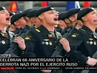 Celebran en Rusia aniversario de derrota nazi