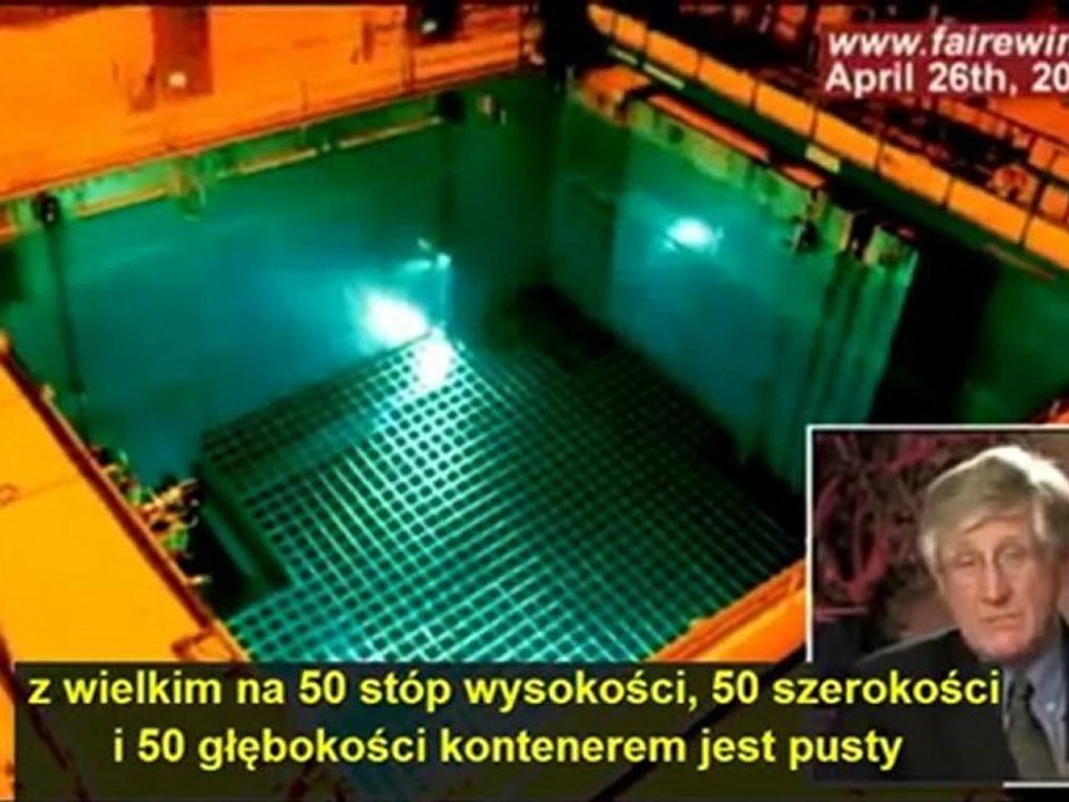 The Truth of Fukushima PRAWDA O FUKUSHIMIE part 4  Arnie Gundersen REAKTOR nr 3   26 04 2011 [PL] napisy - nauka hmonna