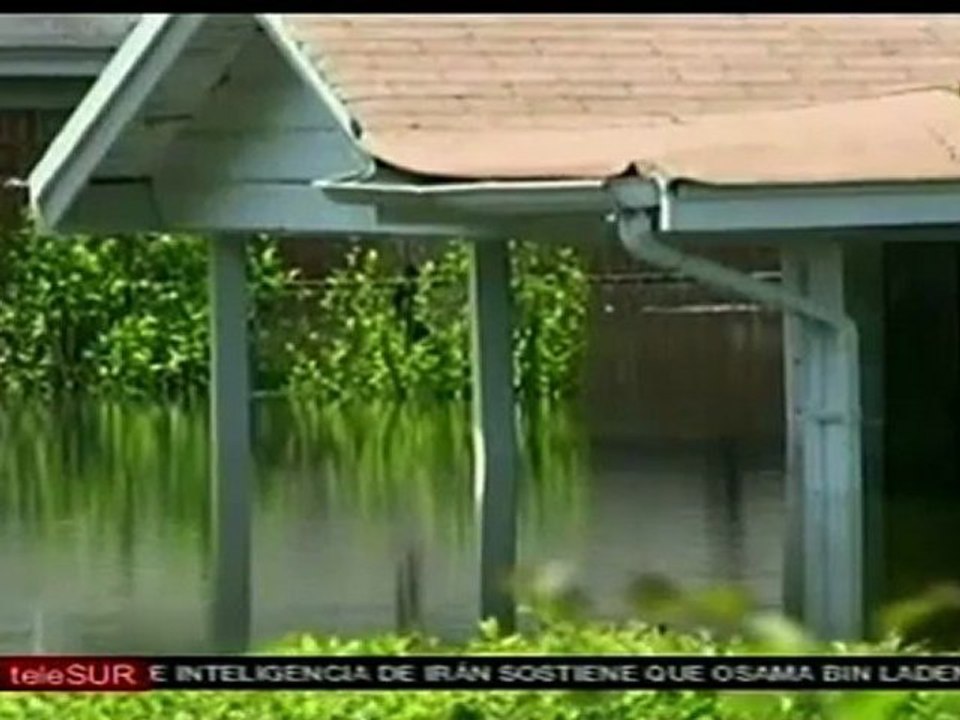 Gran inundación en Menphis, EEUU