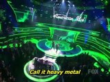 James Durbin   Zakk Wylde - Heavy Metal (American Idol - S10E26)