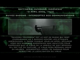 Splinter Cell Pandora Tomorrow Partie 5