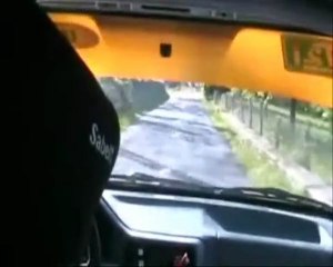 camera embarquee Volle - Alvard rallye de lozere 2011