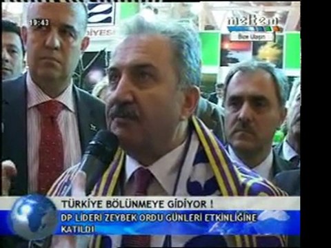 DP Namık Kemal Zeybek Ordu Günleri