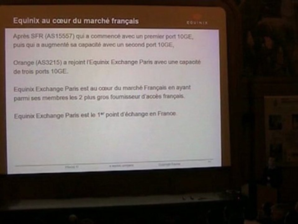 FRNOG 17 - Equinix IX Update : Nicolas Deffayet - Equinix