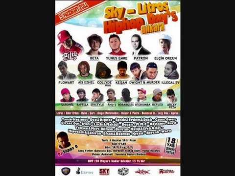 Sky - Litros Hiphop Day's ''Ankara'' 5 haziran 2011