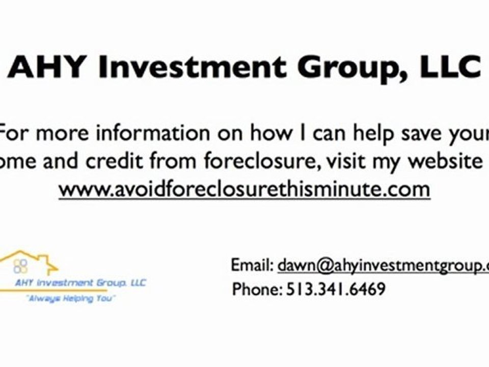 Stop Foreclosure in Mason Ohio