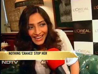 Sonam's Style Quotient at Cannes