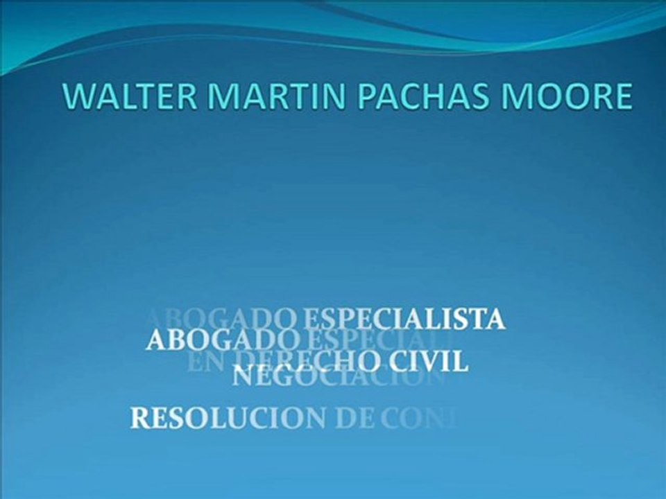 walter martin pachas moore