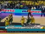 Panathinaikos conquista su octava Euroliga de basquetbol