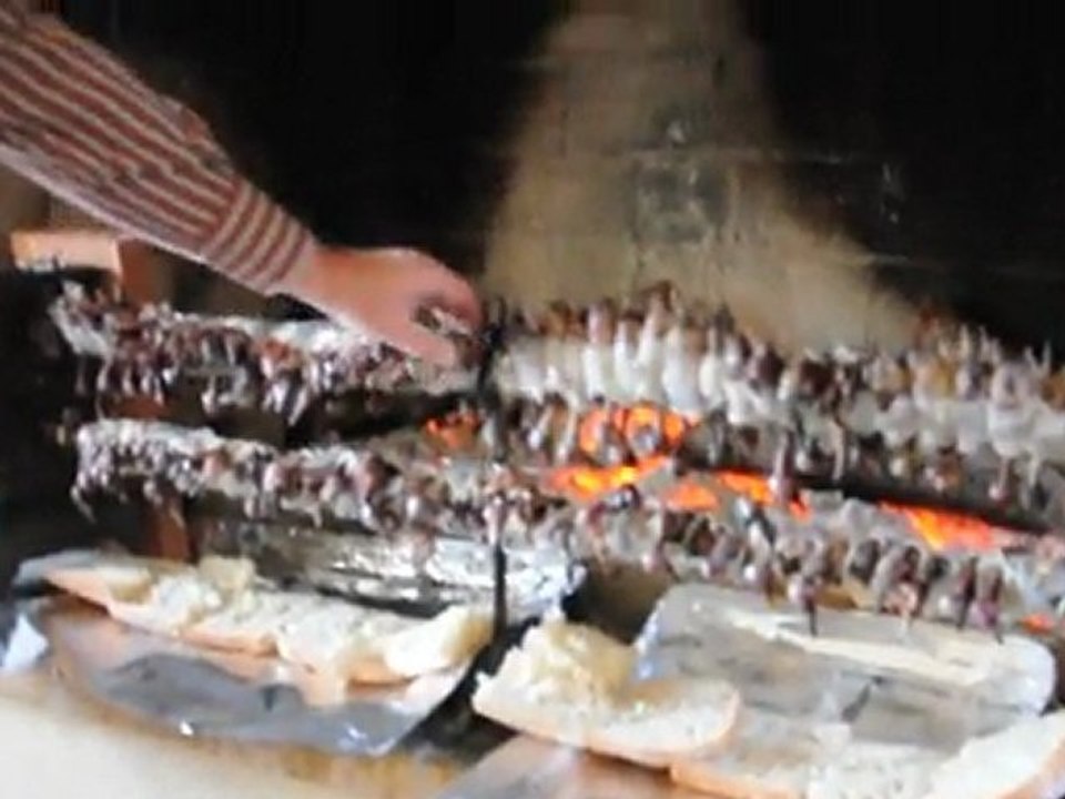 La cuisson des grives...