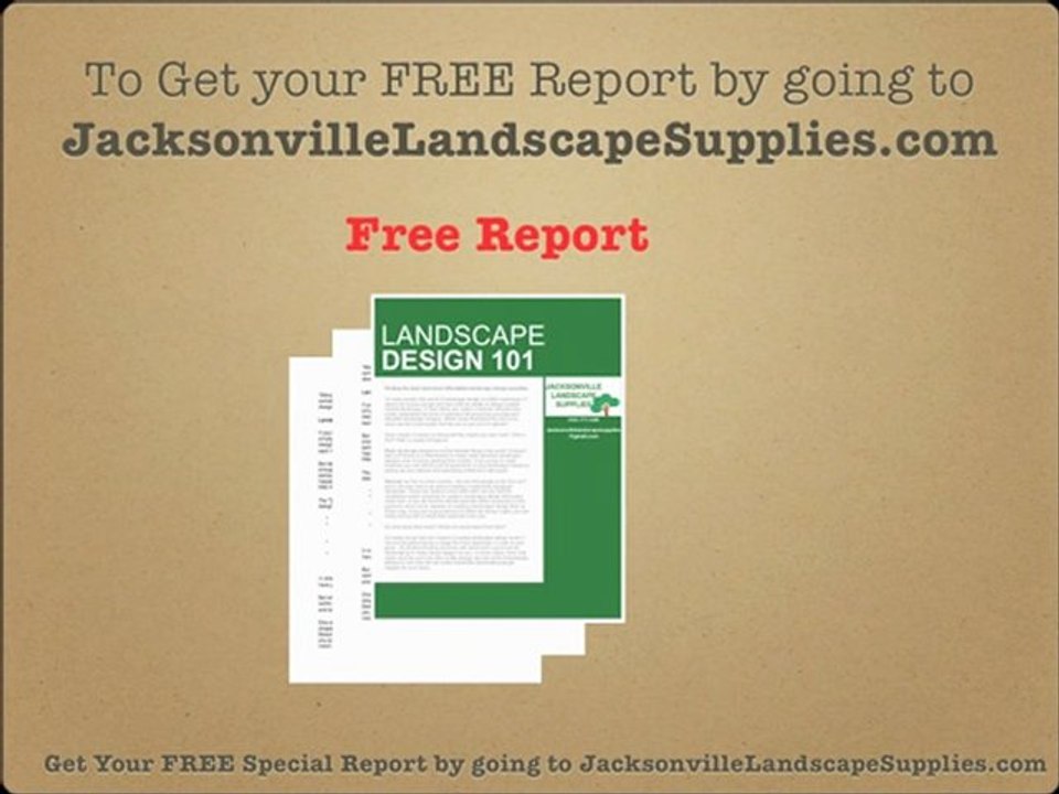 Jacksonville Landscape Supplies