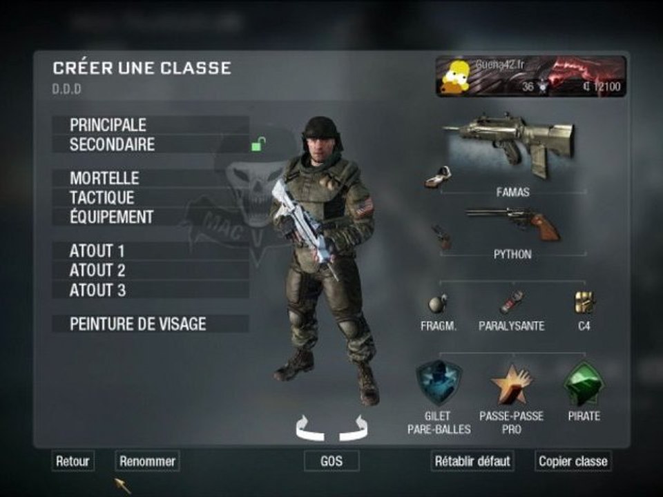 D.D.D -Call of duty: black ops FAMAS