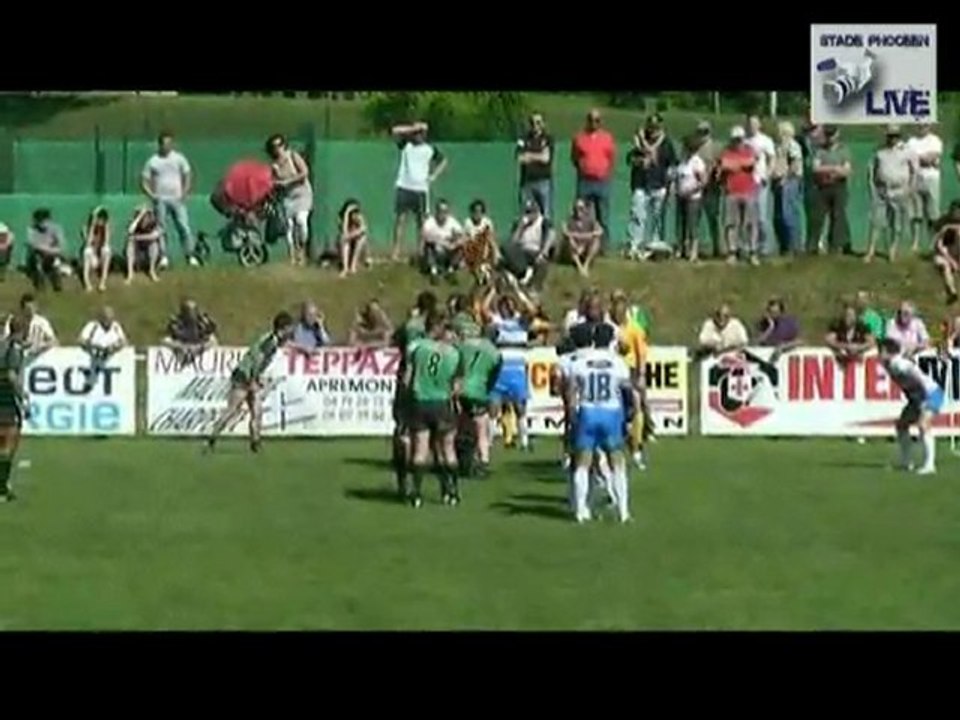 Stade Phocéen : Montmélian match Aller